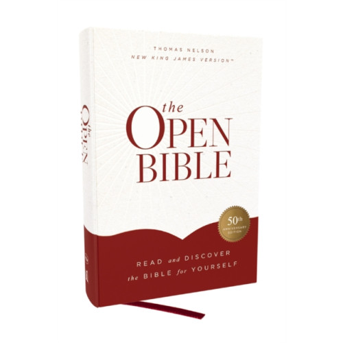 Thomas nelson publishers The Open Bible: Read and Discover the Bible for Yourself (NKJV, Hardcover, Red Letter, Comfort Print) (inbunden, eng)