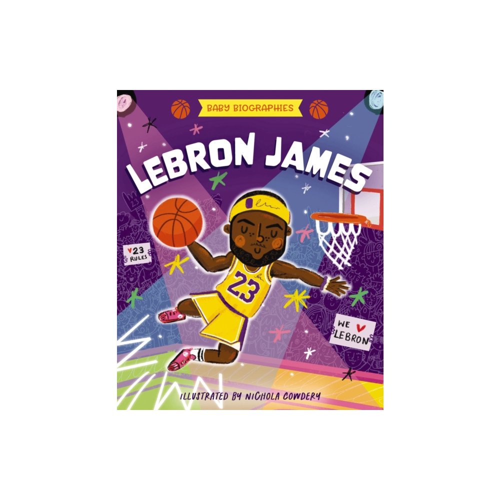 Produktbild för Baby Biographies: LeBron James (bok, board book, eng)