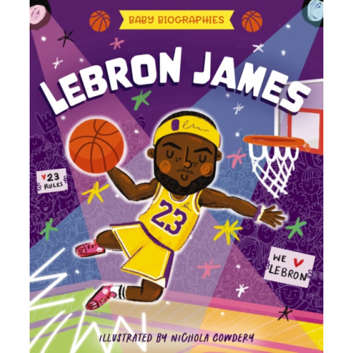 HarperCollins Focus Baby Biographies: LeBron James (bok, board book, eng)