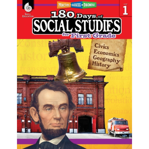 Shell Educational Publishing 180 Days™: Social Studies for First Grade (häftad, eng)