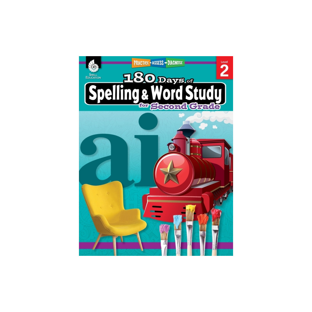 Produktbild för 180 Days™: Spelling and Word Study for Second Grade (häftad, eng)