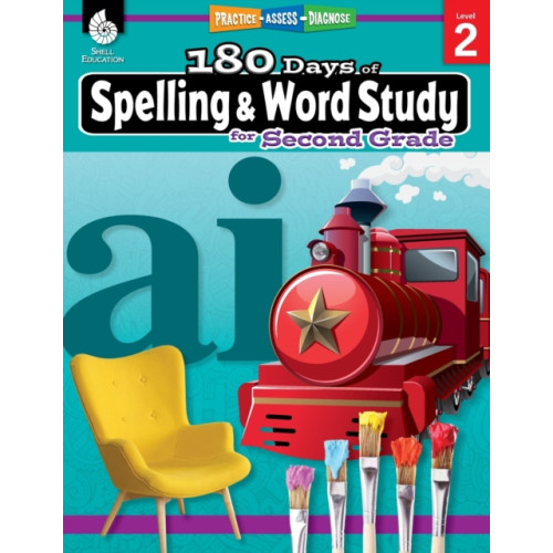 Shell Educational Publishing 180 Days™: Spelling and Word Study for Second Grade (häftad, eng)