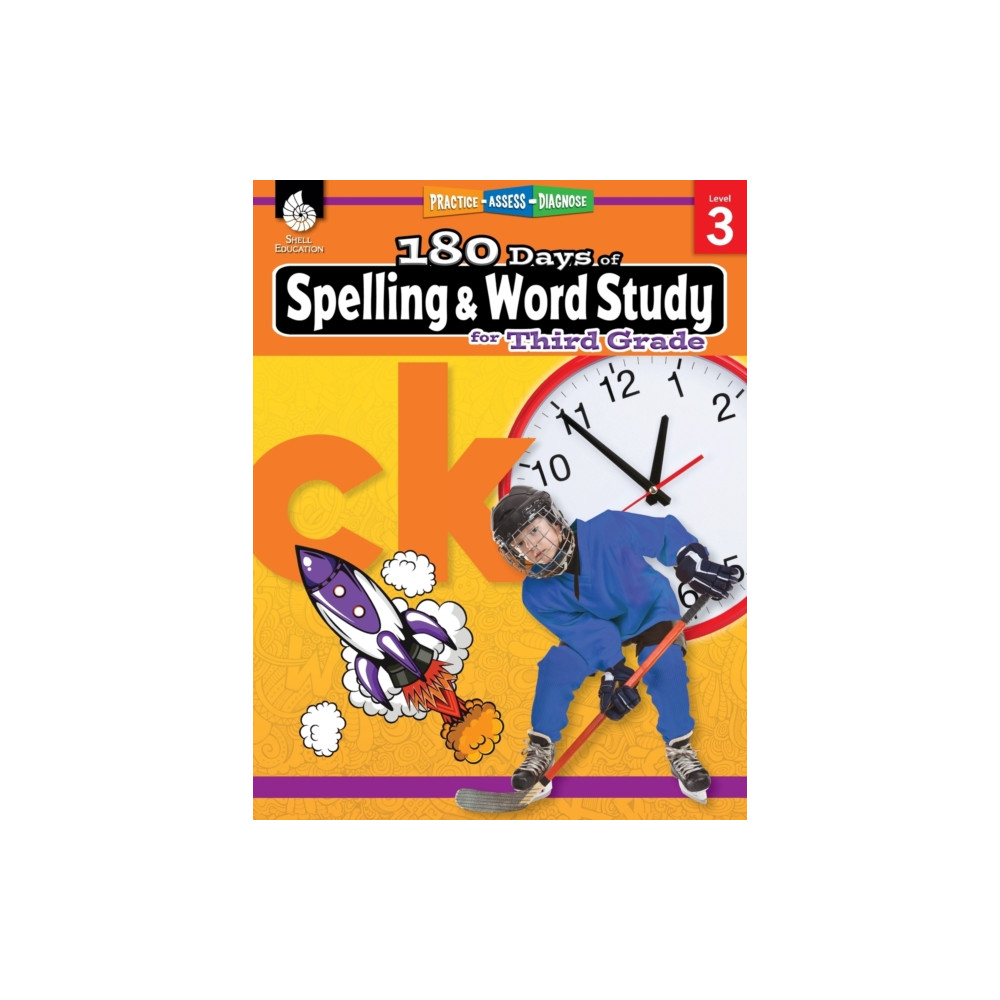 Produktbild för 180 Days™: Spelling and Word Study for Third Grade (häftad, eng)