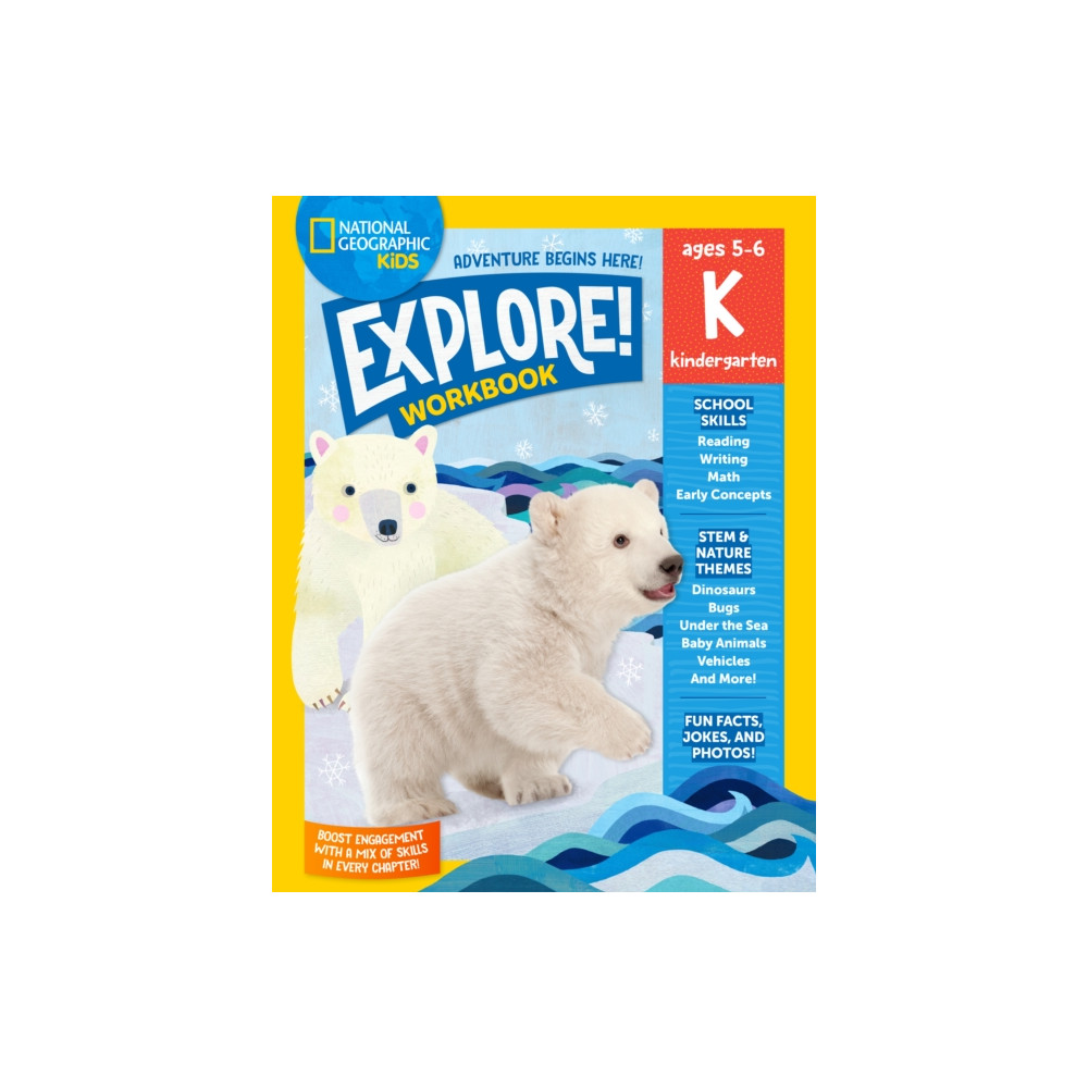 Produktbild för National Geographic Kids Explore! Workbook Kindergarten (häftad, eng)