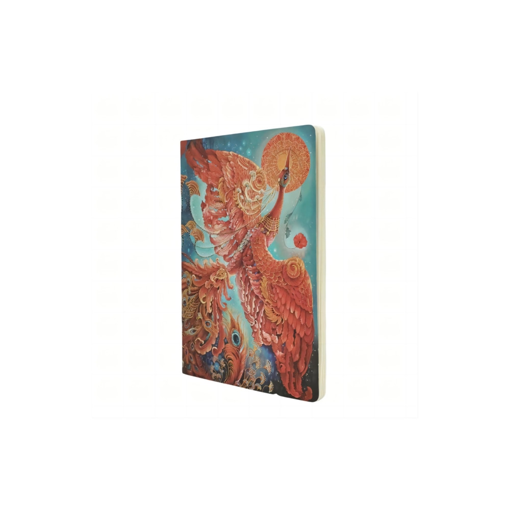 Produktbild för Firebird (Birds of Happiness) A4 Dot-Grid Cahier (häftad, eng)