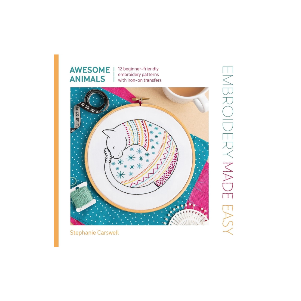 Produktbild för Embroidery Made Easy: Awesome Animals (häftad, eng)