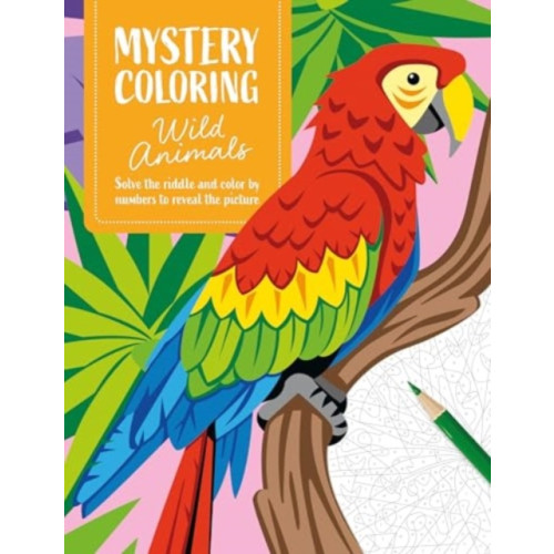 David & Charles Mystery Coloring Wild Animals (häftad, eng)