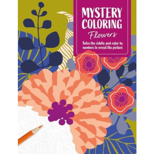 David & Charles Mystery Coloring Flowers (häftad, eng)