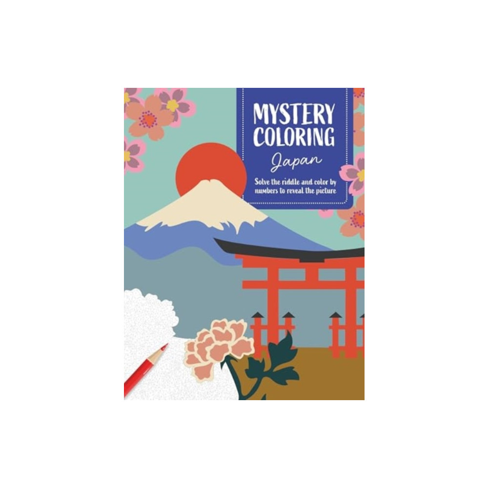 Produktbild för Mystery Coloring Japan (häftad, eng)