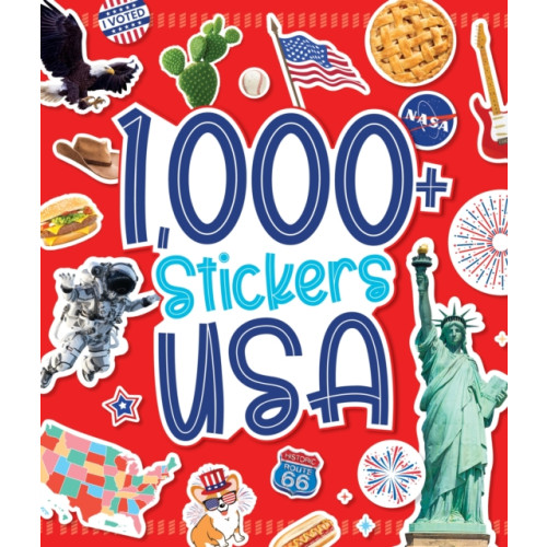 Sourcebooks, Inc 1,000 Stickers: USA (häftad, eng)