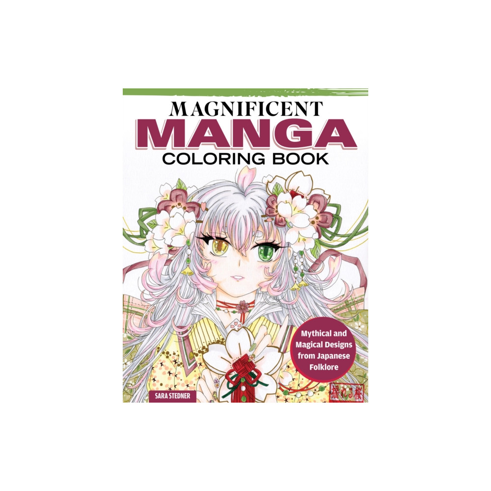 Produktbild för Magnificent Manga Coloring Book (häftad, eng)