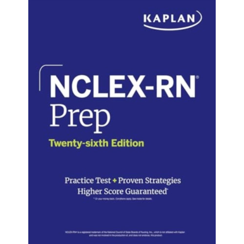 Kaplan AEC Education NCLEX-RN Prep, Twenty-sixth Edition (2026): Includes 1 Full Length Practice Test + Proven Strategies (häftad, eng)