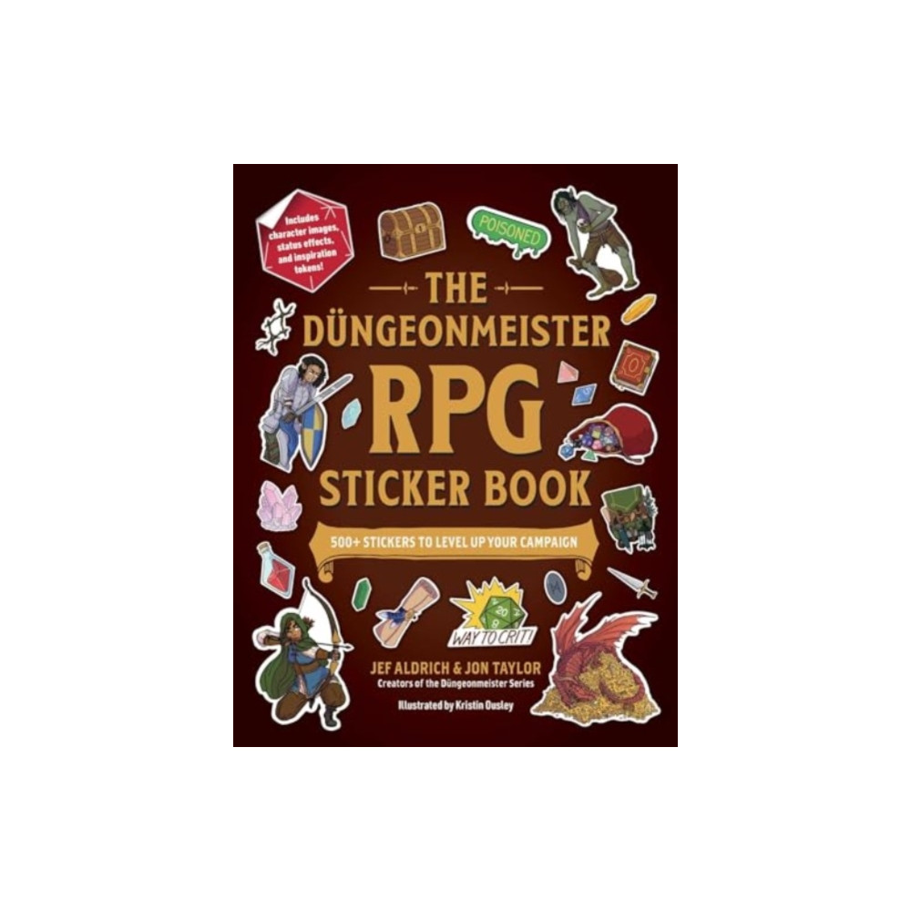 Produktbild för The Dungeonmeister RPG Sticker Book (häftad, eng)