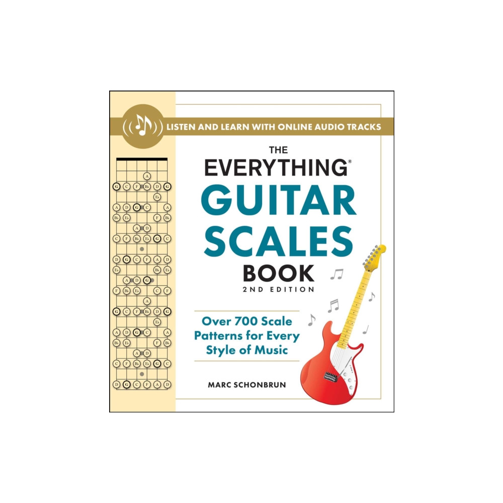 Produktbild för The Everything Guitar Scales Book, 2nd Edition (häftad, eng)