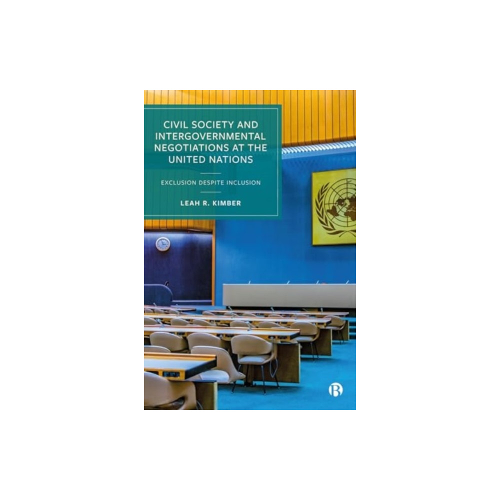 Produktbild för Civil Society and Intergovernmental Negotiations at the United Nations (häftad, eng)