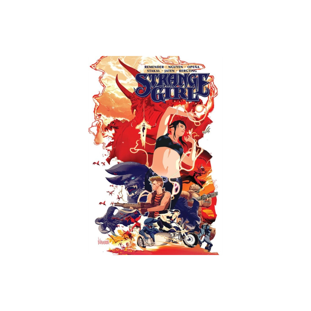 Produktbild för Strange Girl Deluxe Hardcover (inbunden, eng)