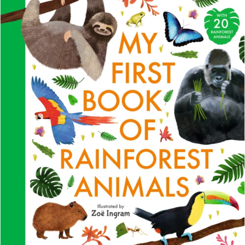 Walker Books Ltd My First Book of Rainforest Animals (inbunden, eng)