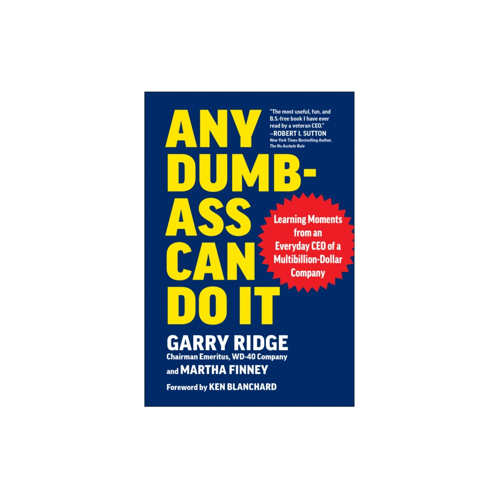 Produktbild för Any Dumb-Ass Can Do It (inbunden, eng)