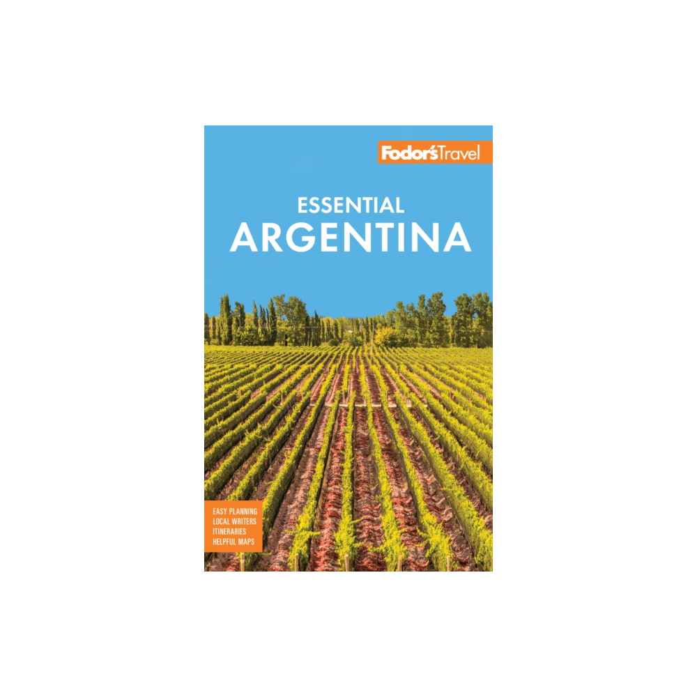 Produktbild för Fodor's Essential Argentina (häftad, eng)