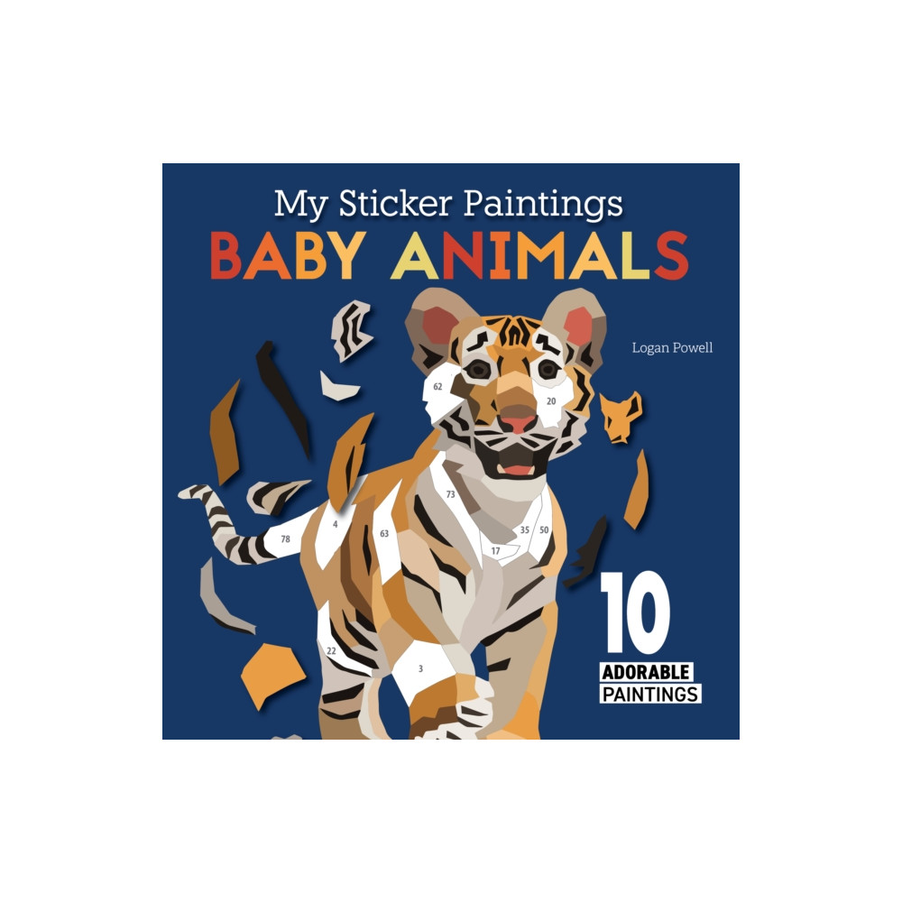 Produktbild för My Sticker Paintings: Baby Animals (häftad, eng)
