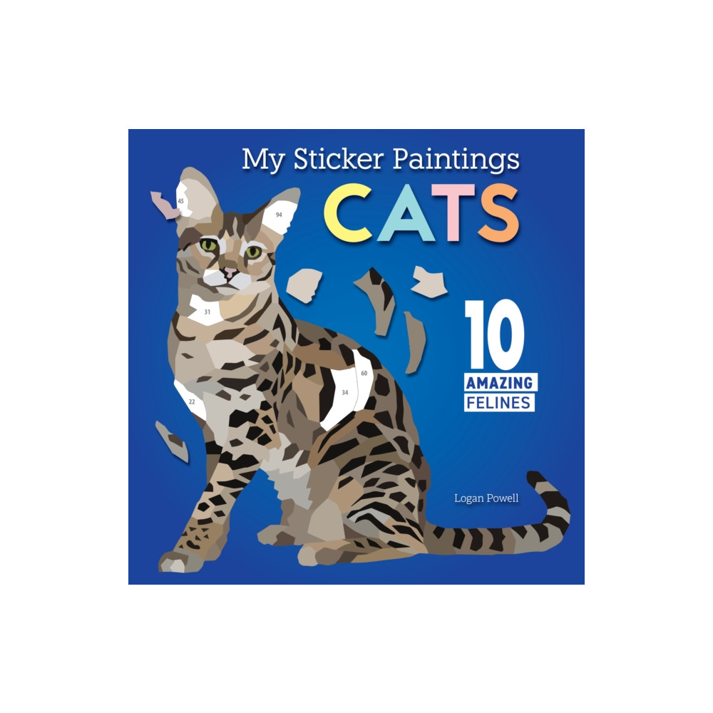 Produktbild för My Sticker Paintings: Cats (häftad, eng)