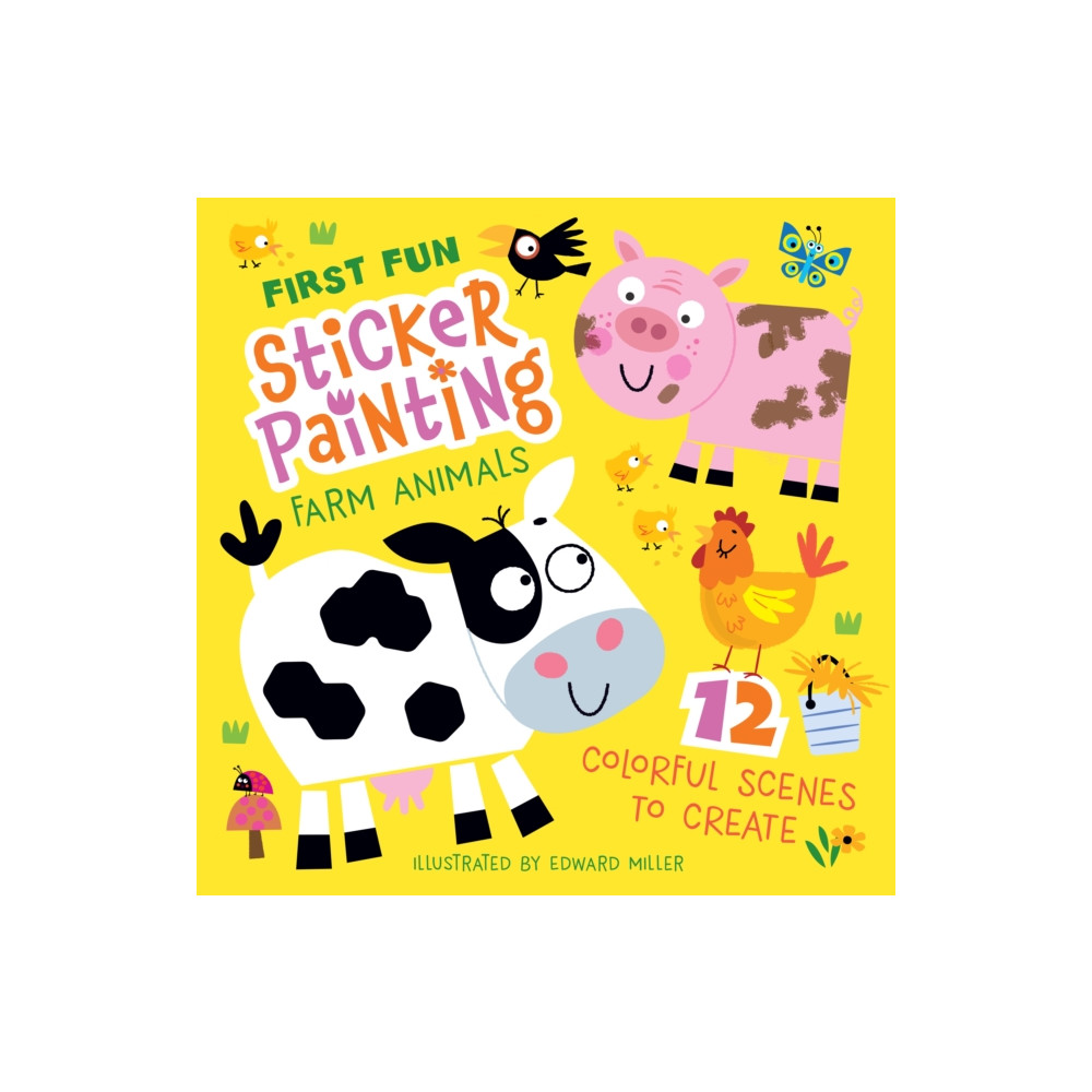 Produktbild för First Fun: Sticker Painting Farm Animals (häftad, eng)