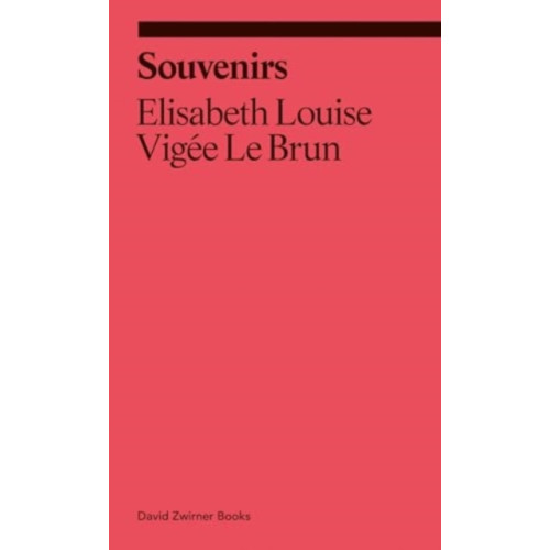 David Zwirner Souvenirs: From a Memoir (häftad, eng)