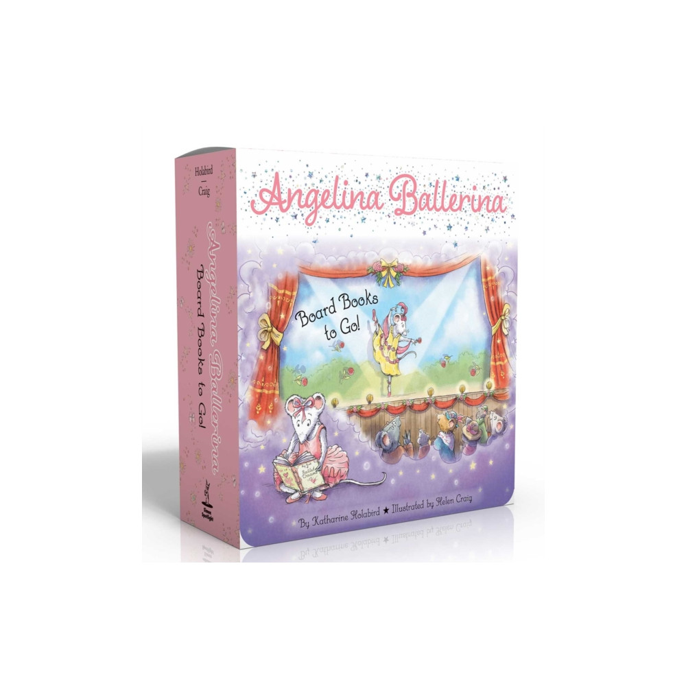 Produktbild för Angelina Ballerina Board Books to Go! (Boxed Set) (bok, board book, eng)