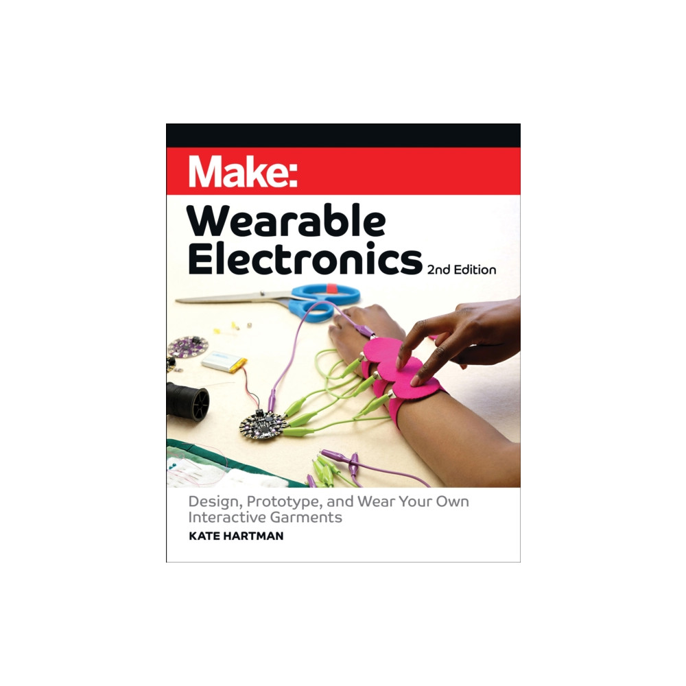 Produktbild för Make: Wearable Electronics (häftad, eng)
