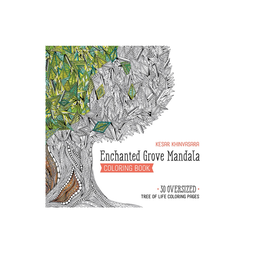 Produktbild för Enchanted Grove Mandala Coloring Book (häftad, eng)