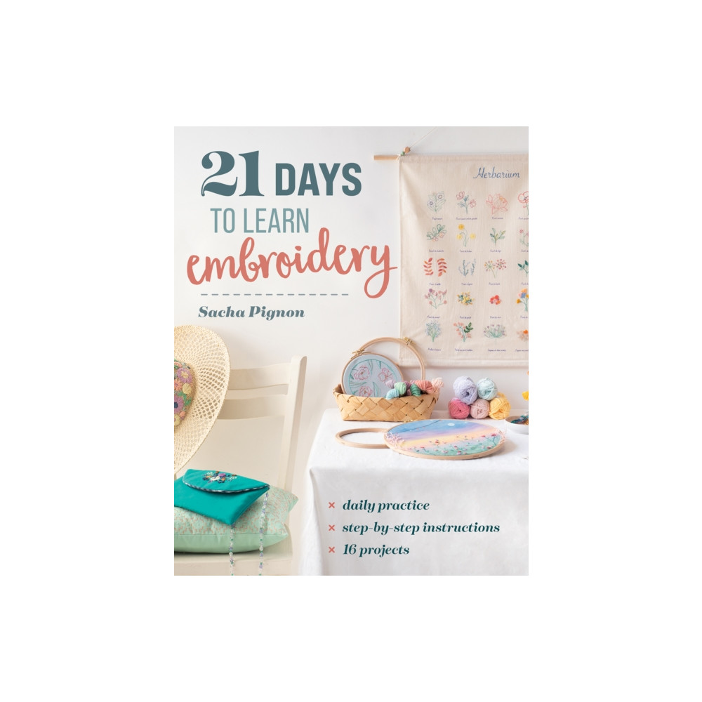 Produktbild för 21 Days to Learn Embroidery (häftad, eng)