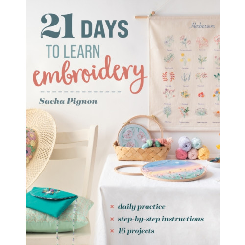 C & T Publishing 21 Days to Learn Embroidery (häftad, eng)