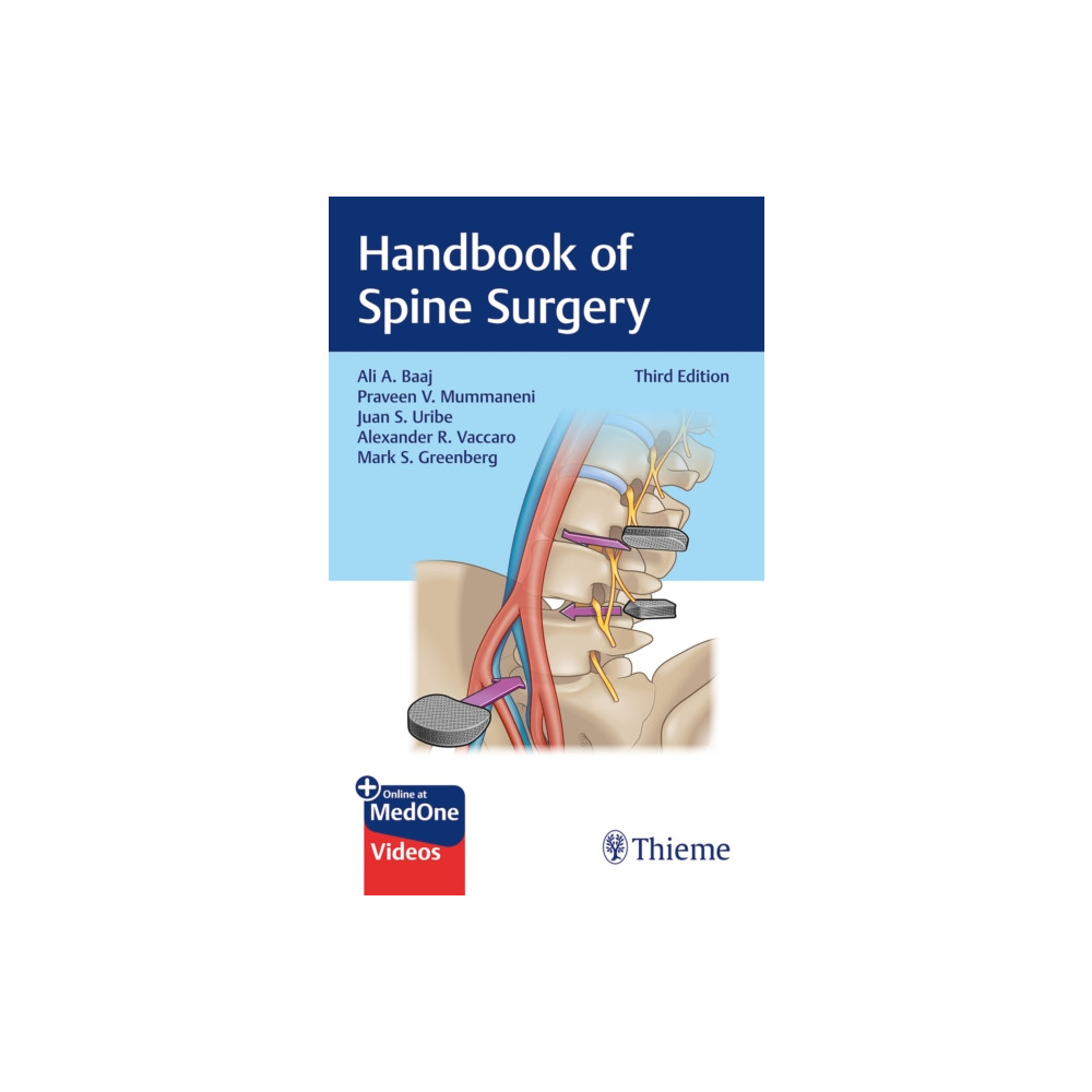 Produktbild för Handbook of Spine Surgery (häftad, eng)