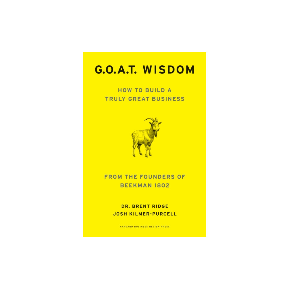 Produktbild för G. O. A. T. Wisdom (inbunden, eng)