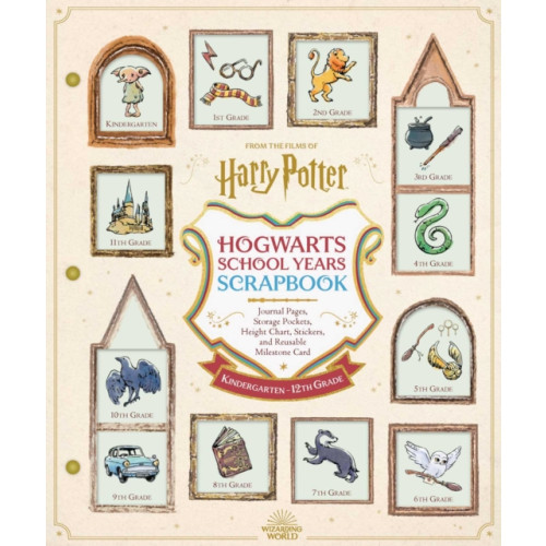 Thunder Bay Press Harry Potter School Years Scrapbook (inbunden, eng)