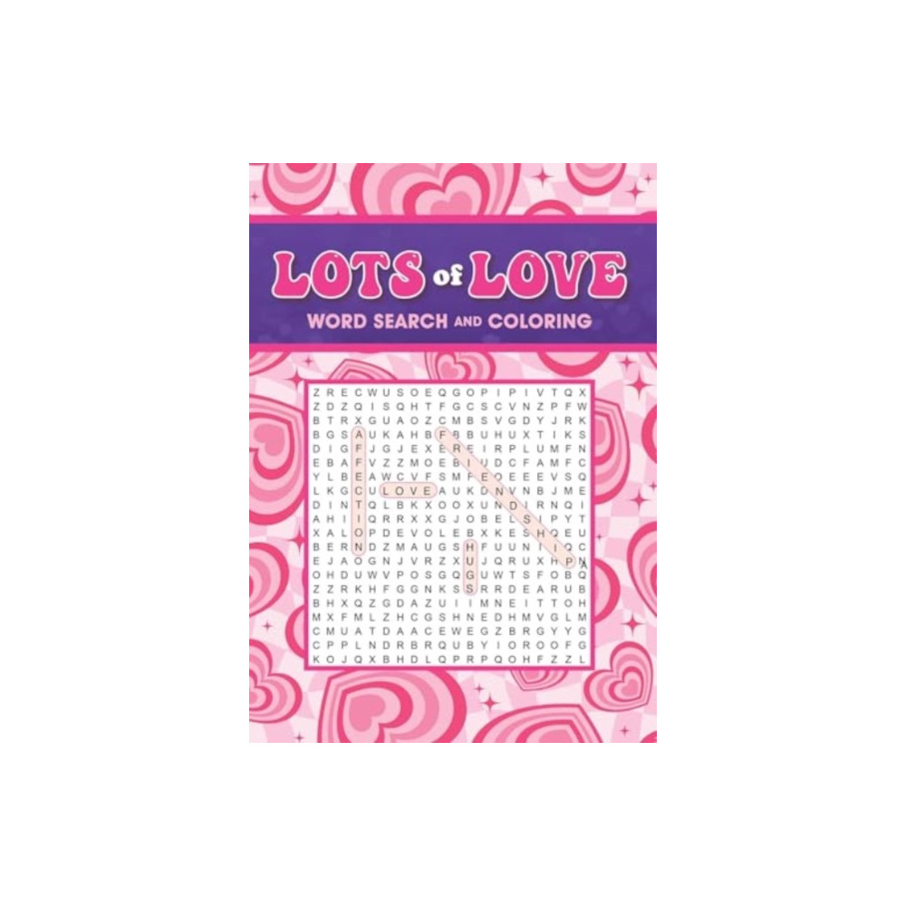Produktbild för Lots of Love Word Search and Coloring (häftad, eng)