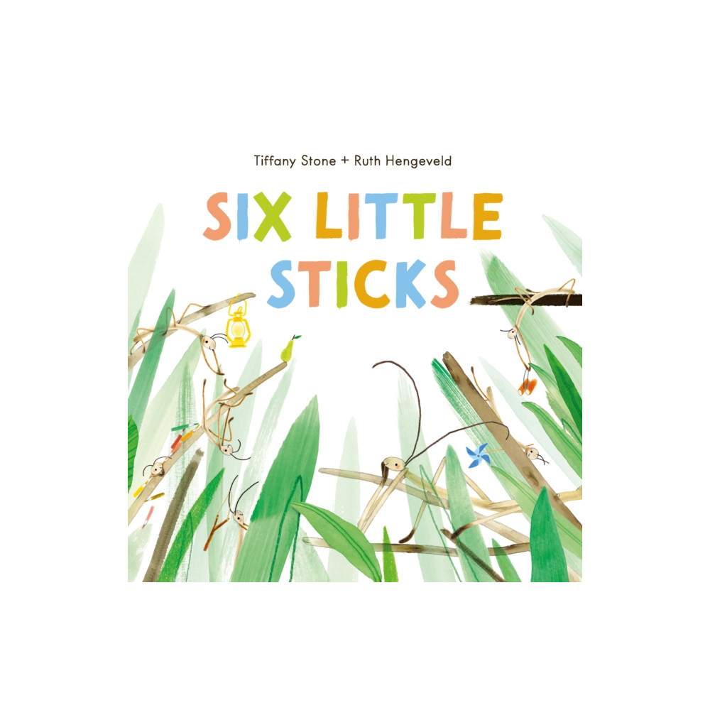 Produktbild för Six Little Sticks (inbunden, eng)