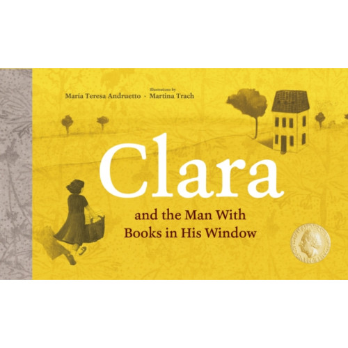 Greystone Books,Canada Clara and the Man With Books in his Window (inbunden, eng)