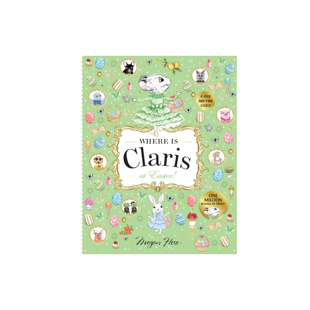 Produktbild för Where is Claris at Easter! (inbunden, eng)