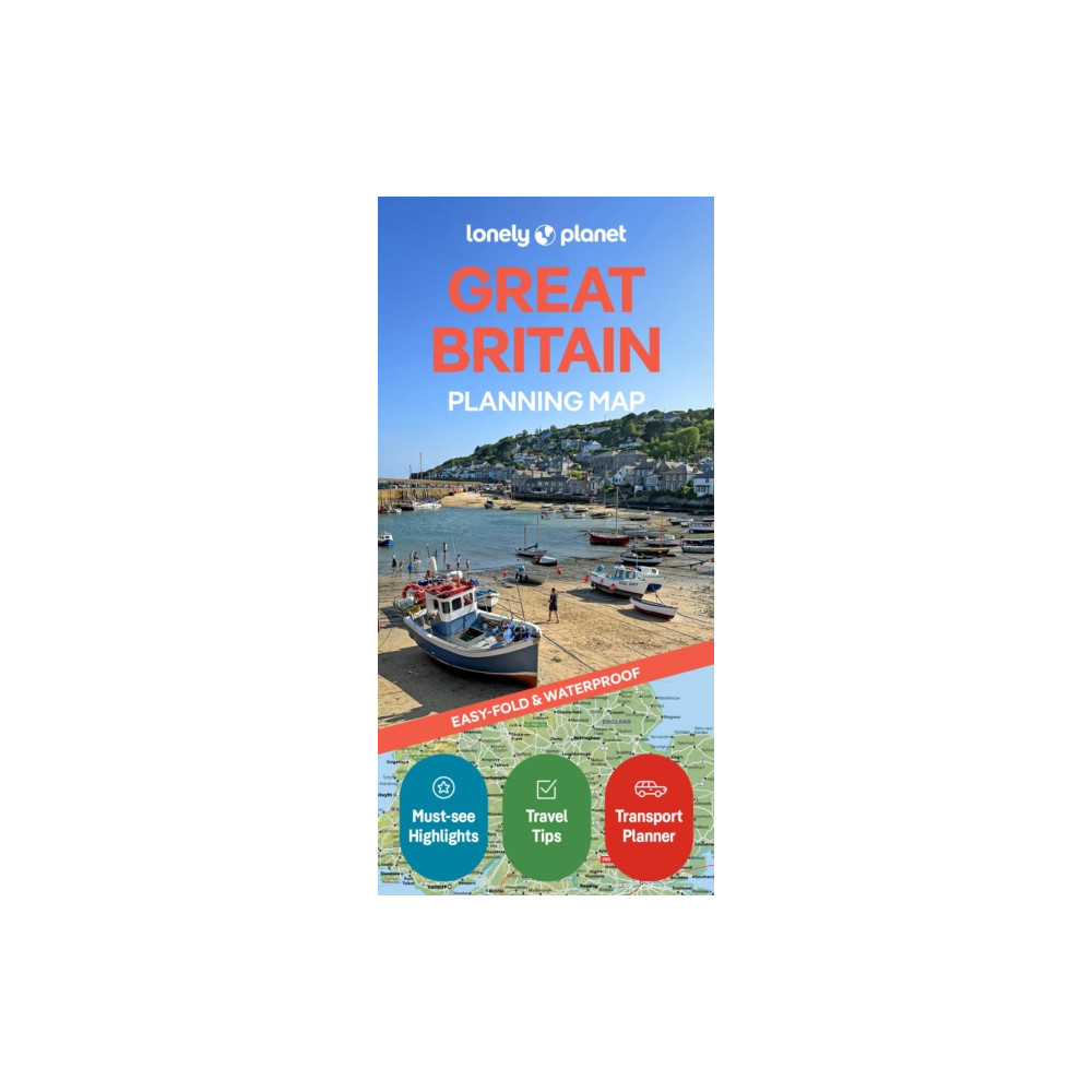Produktbild för Lonely Planet Great Britain Planning Map