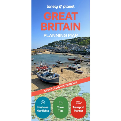 Lonely Planet Global Limited Lonely Planet Great Britain Planning Map