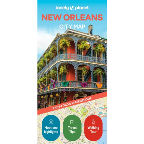 Lonely Planet Global Limited Lonely Planet New Orleans City Map