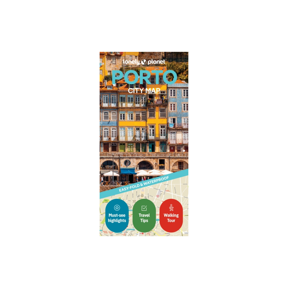 Produktbild för Lonely Planet Porto City Map