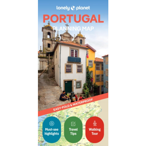 Lonely Planet Global Limited Lonely Planet Portugal Planning Map