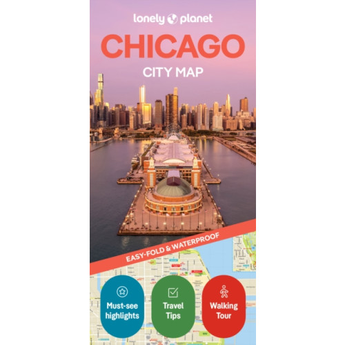 Lonely Planet Global Limited Lonely Planet Chicago City Map