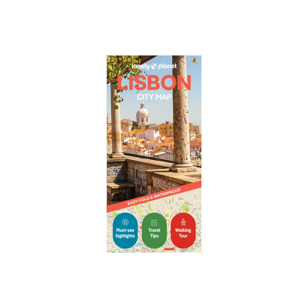 Produktbild för Lonely Planet Lisbon City Map