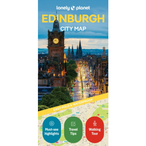 Lonely Planet Global Limited Lonely Planet Edinburgh City Map