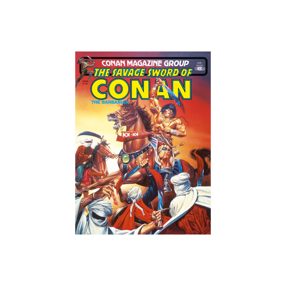 Produktbild för The Savage Sword Of Conan: The Original Comics Omnibus Vol.5 (inbunden, eng)