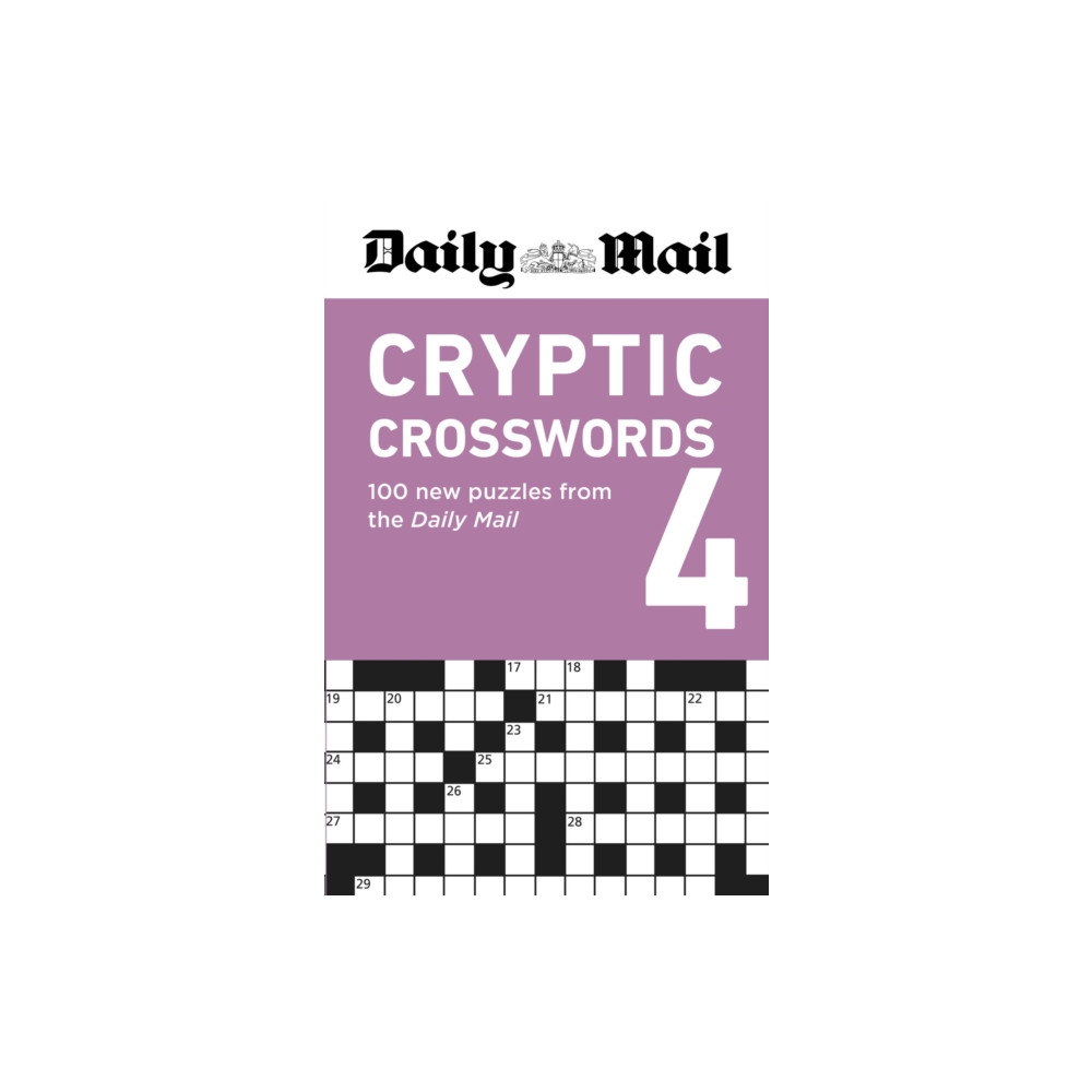 Produktbild för Daily Mail Cryptic Crosswords Volume 4 (häftad, eng)