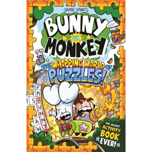 David Fickling Books Bunny vs Monkey: The Whopping World of Puzzles (a Phoenix Comic Book, from the multi-million-selling creative genius Jamie Smart) (häftad, eng)
